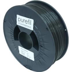 Purefil Filament (PLA-R, 1.75 mm, 1000 g, Schwarz), 3D Filament, Schwarz