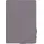 biberna Spannbettlaken Jersey-Elasthan 120 x 200 - 130 x 220 cm grau-silber 1 St.
