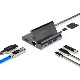 4smarts 7in1 Hub Universal Tablet und Phone Stand plus DeX-Modus grau