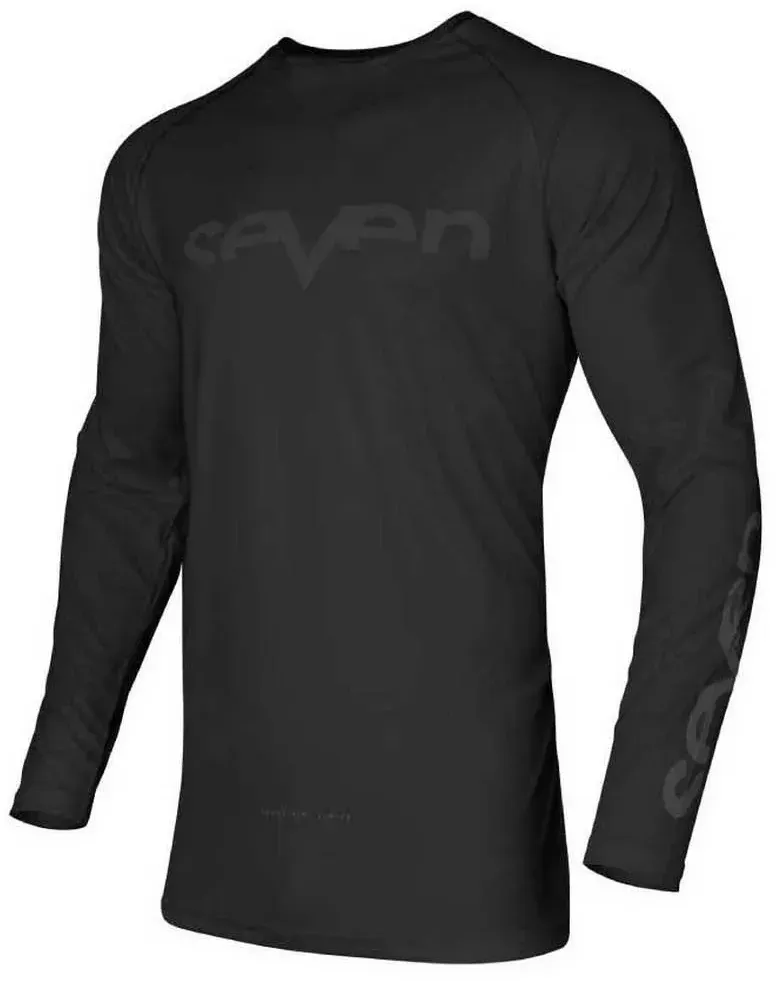 Seven Vox Staple Langarm-trikot - Black - 2XS