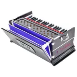 Salablez Best Harmonium 7 Stopper, Doppelbalg, 39 Tasten, zwei Stimmzungen (Bass-Stecker), 3 1/4 Oktave, faltbar, tragbar, originales indisches Musikkunstinstrument, klassisches Soundsystem mit