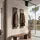 MCW Wandgarderobe T33 109 x 28 x 4 cm Braun Shabby