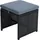 Estexo Polyrattan Set 4-tlg. Schwarz