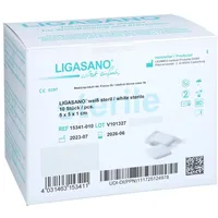 1001 Artikel Medical LIGASANO weiß Verband 1x5x5 cm steril