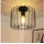 GBLY ZMH Deckenlampe 1 E27 schwarz Metall