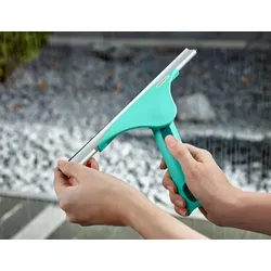 Leifheit Window Slider M Fensterreiniger Grün, Weiß