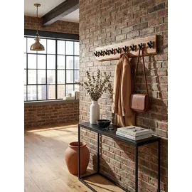 KADIMA DESIGN Wandgarderobe Design Akazie Braun