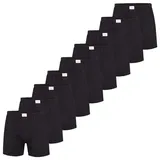 Phil & Co. Boxershorts Jersey Loose Fit schwarz XL 9er Pack