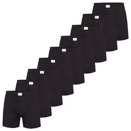 Phil & Co. Boxershorts Jersey Loose Fit schwarz XL 9er Pack