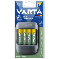 Varta Eco Charger inkl. 4x AA, 2100mAh