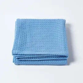 Homescapes BABYDECKE Waffelpiqué 125/150 cm, Bio-Baumwolle,