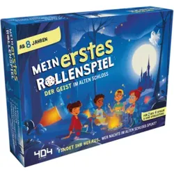 ASMODEE OBOD0004 404 Editions - Mein erstes Rollenspiel: Der Geist im alten Schloss