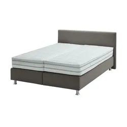 vanDoorn Boxspringbett Wendematratze Flexline 2.0 ¦ grau ¦ Maße (cm): B: 213 H: 95