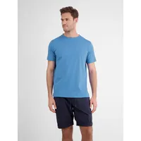 LERROS Unifarbenes Basic T-Shirt » Lagoon Blue - XXL,