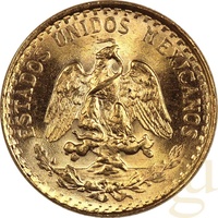 2 Dos Pesos Goldmünze Mexiko