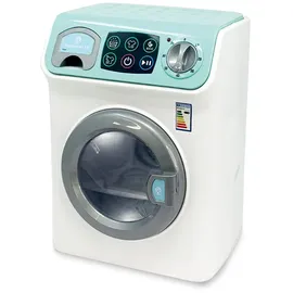 ODS ODS, 44154, digitale Waschmaschine mit Touchscreen, Lichtern und Geräuschen, weiß, wassergrün
