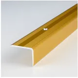 PROVISTON Treppenkanten- & Winkelprofil Aluminium 30 x 22 x 1000 mm Goldfarbig Treppenkante - Proviston