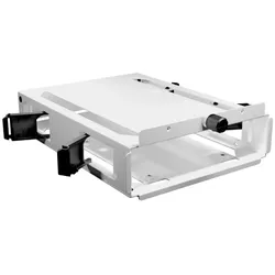 0 be quiet! Festplattenkäfig Cage 2 für HDDs und SSDs weiß