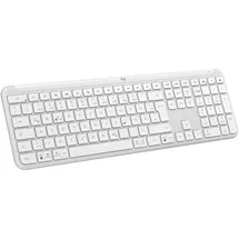 Logitech Signature Slim K950 für Windows, Mac, Chrome, Tastatur, Sonstiges, kabellos, White