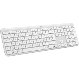 Logitech Signature Slim K950 für Windows, Mac, Chrome, Tastatur, Sonstiges, kabellos, White