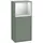 Villeroy & Boch Finion Seitenschrank F51, F510MTGM 41,8x93,6x27cm, rechts, Regal oben White Matt, Olive Matt