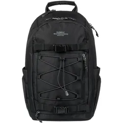 Cityrucksack ELEMENT "Scheme Skate", Herren, flint schwarz, Polyester, Rucksäcke