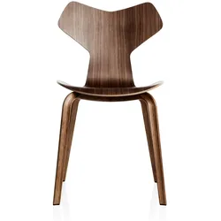 Fritz Hansen - Grand Prix Stuhl, Walnuss natur