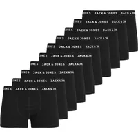 JACK & JONES Jack & Jones, Herren Boxer Shorts, 10er Pack Schwarz, M