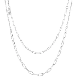 Sif Jakobs Jewellery SJ-C42132-SS Damen-Kette Due Silber
