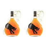 Meukow VS Black | Cognac 700ml (Packung mit 2)