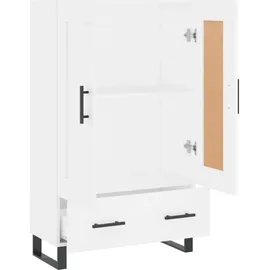 vidaXL Highboard Weiß 69,5x31x115 cm Holzwerkstoff