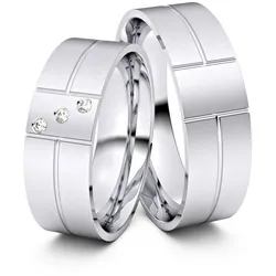 Trauringe Heidenheim 333er Weiflgold - 9301