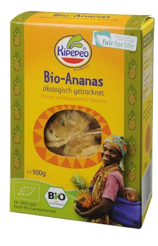 Kipepeo - Ananas getrocknet 100 g