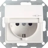 Gira Schuko-Steckdose Weiß 1 St.