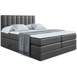 altdecor Boxspringbett mit 2 Matratzen und Topper, - 160x200 cm, Schlafzimmer, Betten, Boxspringbetten