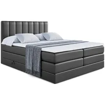 altdecor Boxspringbett mit 2 Matratzen und Topper, - 160x200 cm, Schlafzimmer, Betten, Boxspringbetten