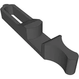 kj-vertrieb Design Fensterstopper/Fensterkeil für Kippfenster und Terassentüren, Farbe:Grau, Anzahl:5 Stück