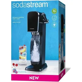 Sodastream Art black + Kunststoffflasche + CO2-Zylinder