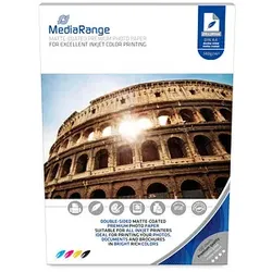 MediaRange Fotopapier MRINK111 DIN A4 matt 140 g/qm 100 Blatt