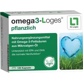 Dr. Loges Omega3-Loges pflanzlich Kapseln 120 St.