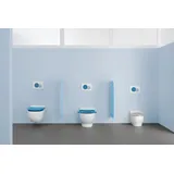 Geberit Bambini WC-Sitz für Kinder, ohne Absenkautomatik, 502.969.SX.1, Farbe: ozeanblau
