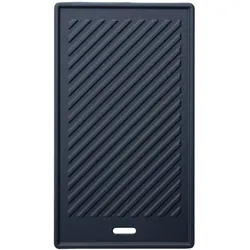 TAINO PLATINUM / BLACK Gusseisen Grillplatte Wendeplatte Gasgrill Zubehör