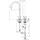 Hansgrohe Axor One 2-Loch Waschtischmischer Edelstahl Optic