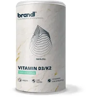 brandl® Vitamin D3 K2 hochdosiert | Vegane Premium Kapseln unabhängig laborgeprüft 120 St