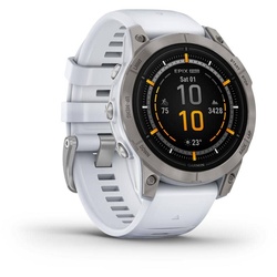 Garmin Epix PRO 47 mm - Sapphire steinweiss/titanium