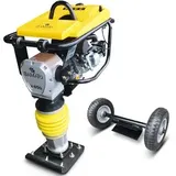 BAMATO Vibrationsstampfer V-85G mit Fahrwerk