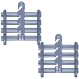 Arte Regal Kleiderbügel Hosenbügel Kleiderbügel Klammerbügel Rockbügel, (32-tlg), Klemmbügel, Hosenspanner, Clipbügel