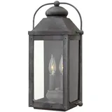 Elstead Lighting Außenwandleuchte Aluminium 45,1 cm 2-fach grau