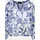 Monari Langarmbluse Blumendruck allover Blau 40