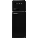 Smeg FAB30RBL6 Retro-Kühl-Gefrierkombination (294 l, 1720 mm hoch, Schwarz)